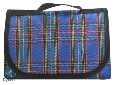 Mata piknikowa 145x180 basic - niebieska MALATEC
