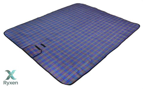 Mata piknikowa 145x180 basic - niebieska MALATEC