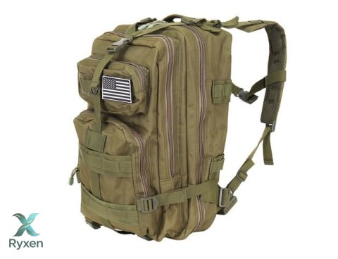 Plecak militarny XL zielony TRIZAND
