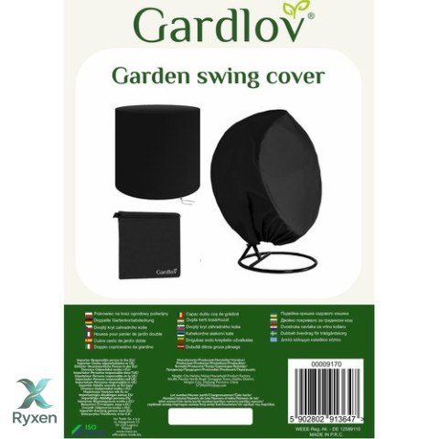Pokrowiec na kosz ogrodowy podwójny GARDLOV