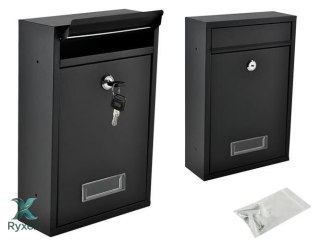 Skrzynka na listy S6237 - czarna MALATEC