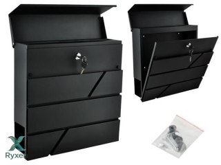 Skrzynka na listy S6238 - czarna MALATEC