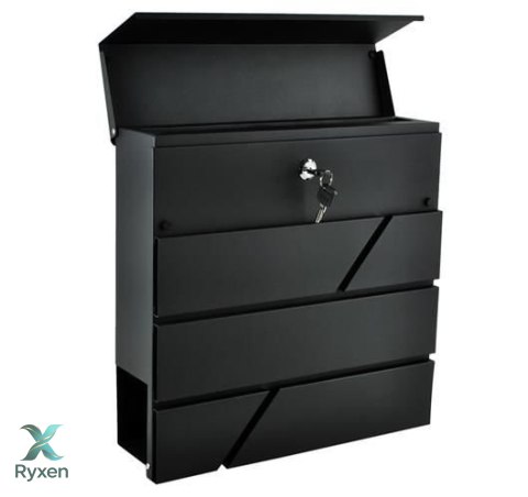 Skrzynka na listy S6238 - czarna MALATEC