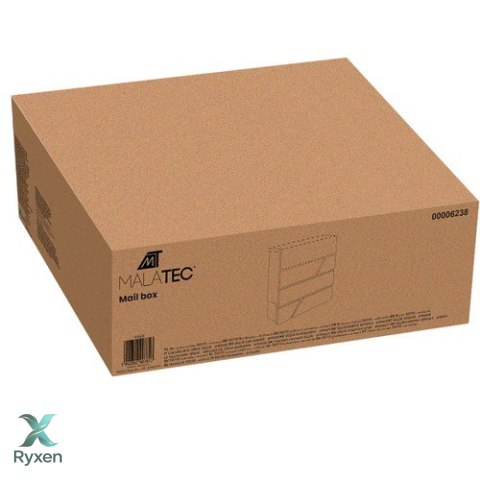 Skrzynka na listy S6238 - czarna MALATEC
