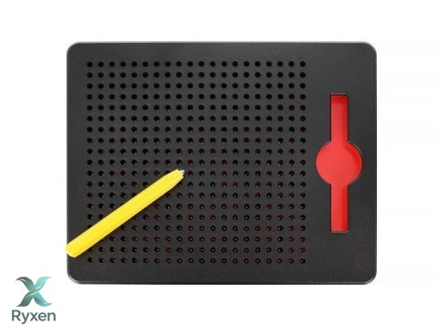 Tablica + kulki magnetyczne + rysik z magnesem KRUZZEL