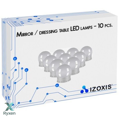 Lampki LED na lustro/ do toaletki- 10szt. IZOXIS