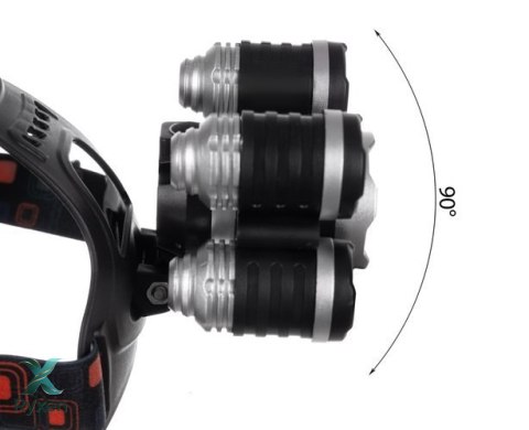 Latarka czołowa 5 x LED T6 CREE TRIZAND