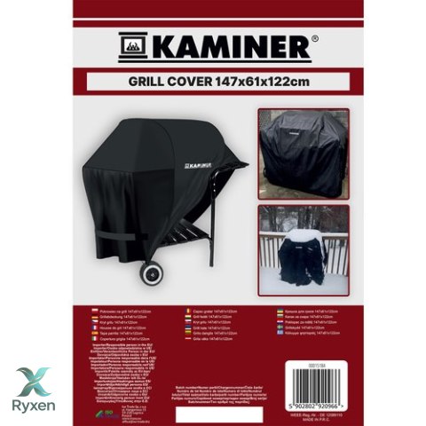 Pokrowiec na grill ogrodowy 147x61x122cm KAMINER