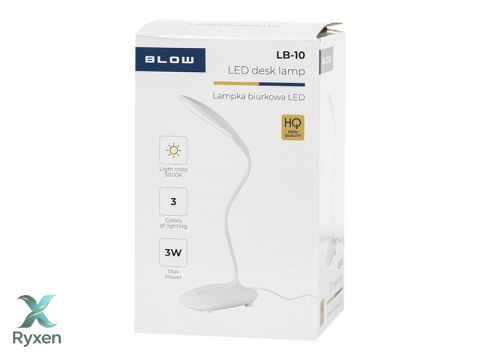 44-151# Lampka biurkowa led lb-11 z klipsem" Blow