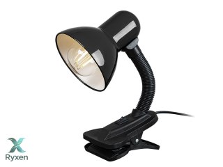 44-155# Lampka biurkowa lb-08 z klipsem czarna" Blow