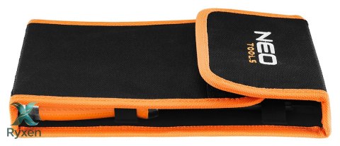 Dłuta 6, 12, 18, 24, zestaw 4 szt. Uchwyt dwukomponentowy. Pakowane w etui NEO TOOLS