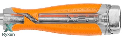 Dłuta 6, 12, 18, 24, zestaw 4 szt. Uchwyt dwukomponentowy. Pakowane w etui NEO TOOLS