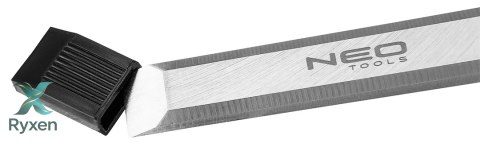 Dłuta 6, 12, 18, 24, zestaw 4 szt. Uchwyt dwukomponentowy. Pakowane w etui NEO TOOLS
