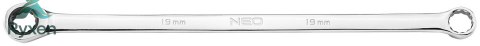 Klucze oczkowe z grzechotką, długie, zestaw 6 szt., 8 - 19 mm, miękkie etui NEO TOOLS