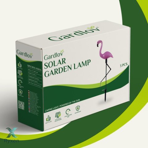 Lampa ogrodowa solarna- flaming Gardlov 21151 GARDLOV