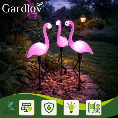 Lampa ogrodowa solarna- flaming Gardlov 21151 GARDLOV