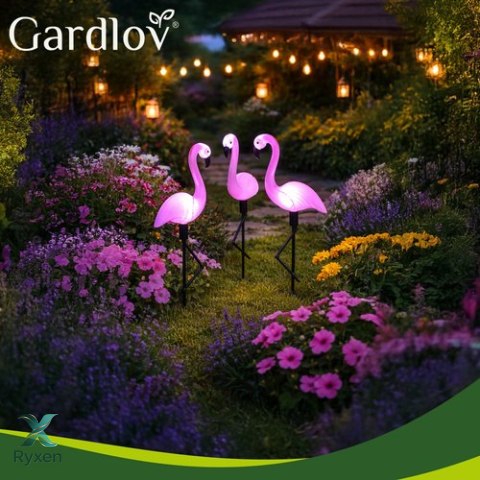 Lampa ogrodowa solarna- flaming Gardlov 21151 GARDLOV