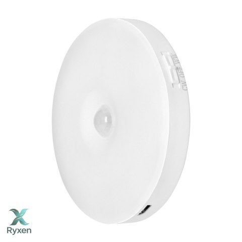 Lampka nocna LED z czujnikiem ruchu, ładowalna, samoprzylepna, 3000/6000K Orno