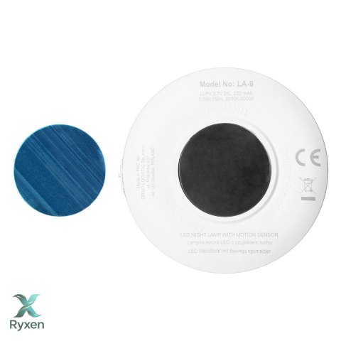 Lampka nocna LED z czujnikiem ruchu, ładowalna, samoprzylepna, 3000/6000K Orno
