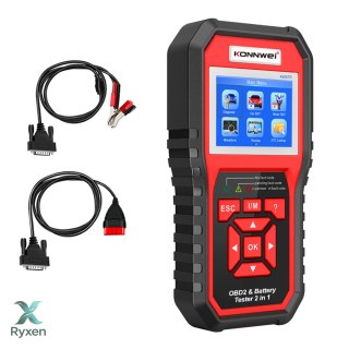 Miernik diagnostyczny, skaner OBD2, tester baterii Konnwei KW870 KONNWEI