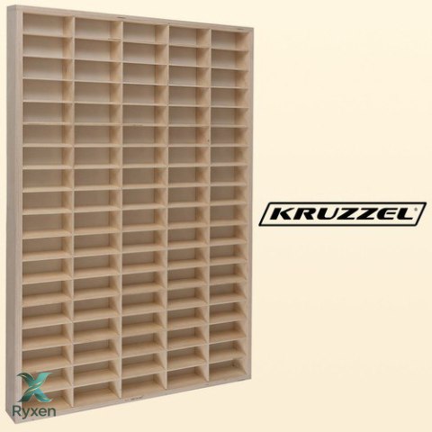 Półka drewniana na auta/resoraki KRUZZEL 21997 KRUZZEL