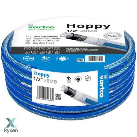 Wąż ogrodowy Vartco Hoppy 1/2" 20m Agaplast