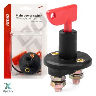 Wyłącznik odłącznik prądu akumulatora hebel 12v 24v amio-03023 AMiO