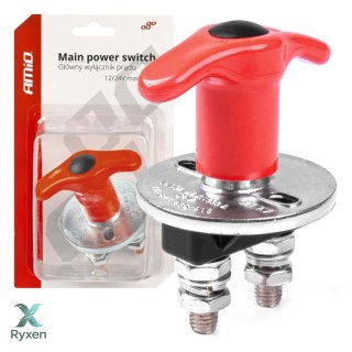 Wyłącznik odłącznik prądu akumulatora hebel 12v 24v amio-03024 AMiO