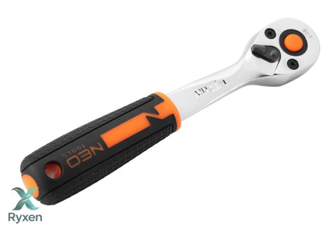 Zestaw kluczy nasadowych 1/2", 58 szt., CrV NEO TOOLS
