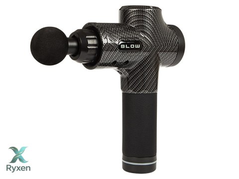44-340# Pistolet do masażu masażer blow wave 4000 + 10 końcówek + walizka Blow