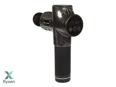 44-340# Pistolet do masażu masażer blow wave 4000 + 10 końcówek + walizka Blow