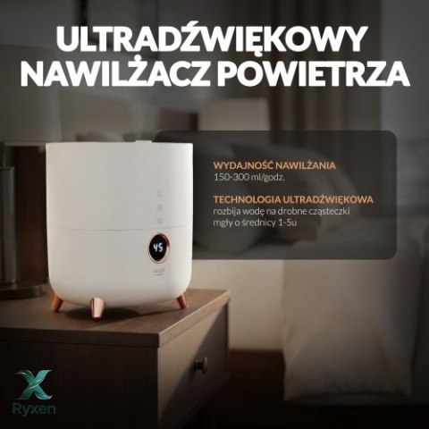 AD 7972 white Nawilżacz ultradźwiękowy led ADLER