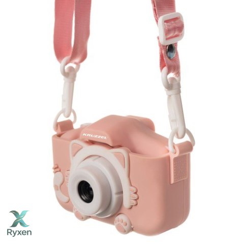 Aparat cyfrowy różowy Kruzzel AC22296 KRUZZEL