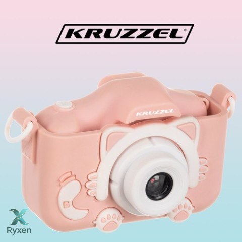 Aparat cyfrowy różowy Kruzzel AC22296 KRUZZEL