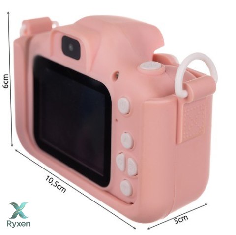 Aparat cyfrowy różowy Kruzzel AC22296 KRUZZEL