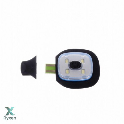 Czapka zimowa z latarką- czarna Trizand 22663 TRIZAND