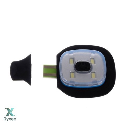 Czapka zimowa z latarką- żółta Trizand 22664 TRIZAND