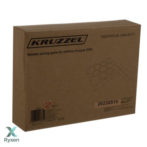 Gra drewniana "plaster miodu" Kruzzel 21910 KRUZZEL