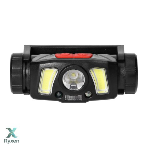 Latarka czołowa/światło rowerowe LED COB + XPG z akumulatorem Li-ion 1200mAh, czujnik ruchu Orno