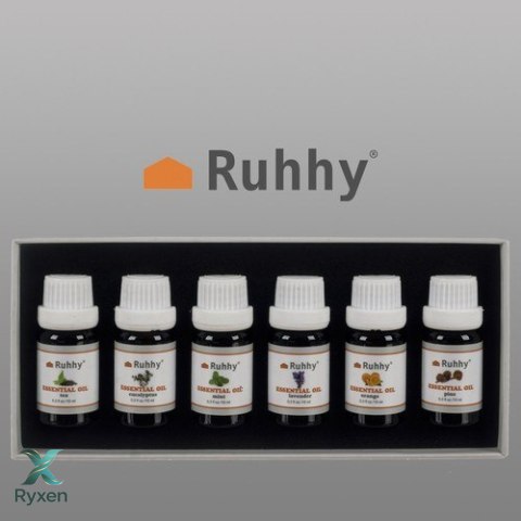 Olejki zapachowe - zestaw 6szt. 10ml Ruhhy 21939 RUHHY