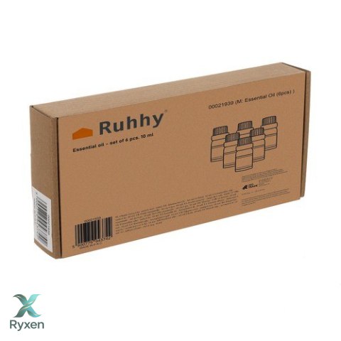 Olejki zapachowe - zestaw 6szt. 10ml Ruhhy 21939 RUHHY