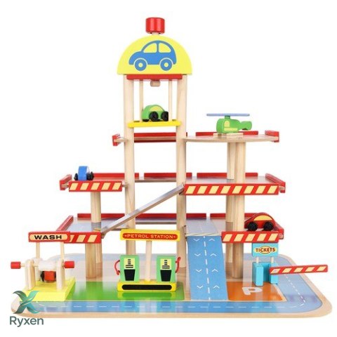 Parking garaż - drewniany 22446 KRUZZEL