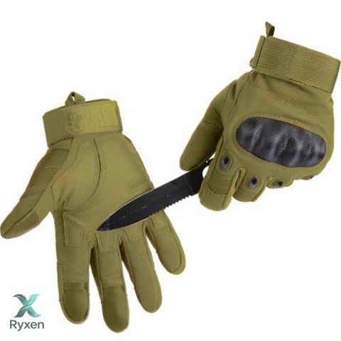 Rękawiczki taktyczne L- khaki Trizand 21771 TRIZAND