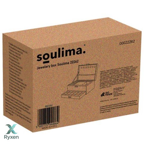 Szkatułka/ kuferek na biżuterie Soulima 22262 SOULIMA
