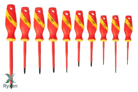 Zestaw narzędzi izolowanych do naprawy aut elektrycznych i hybrydowych 51 el. NEO TOOLS
