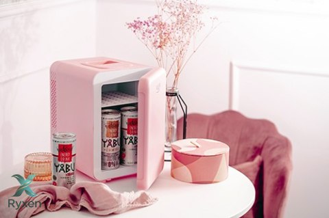 AD 8084 pink Mini lodówka 4l | chłodzenie i podgrzewanie | do domu i samochodu | system peltiera ADLER