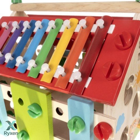 Domek edukacyjny drewniany Kruzzel 22564 KRUZZEL