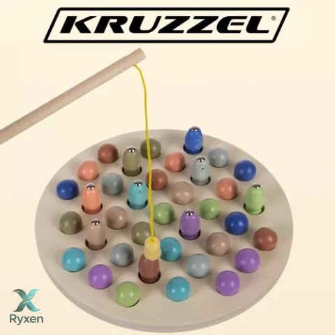 Gra "Łowienie rybek" na magnes 22410 KRUZZEL