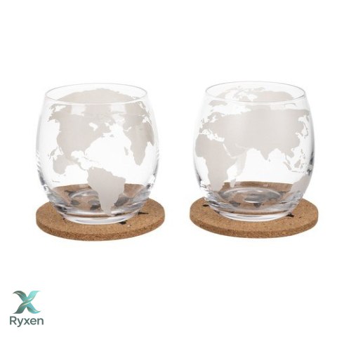 Karafka- globus- zestaw do whisky Malatec 22553 MALATEC