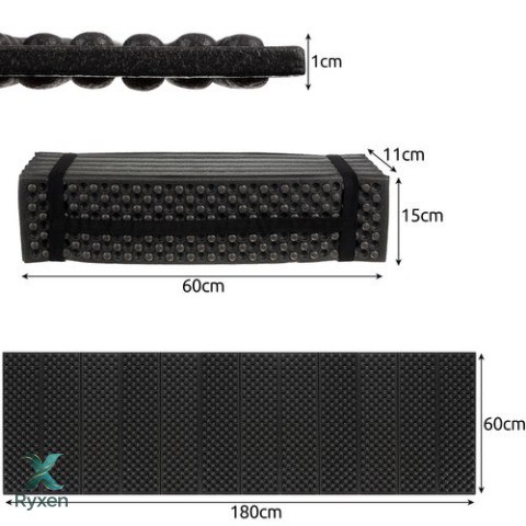 Karimata składana 180x60x1cm Trizand 22870 TRIZAND